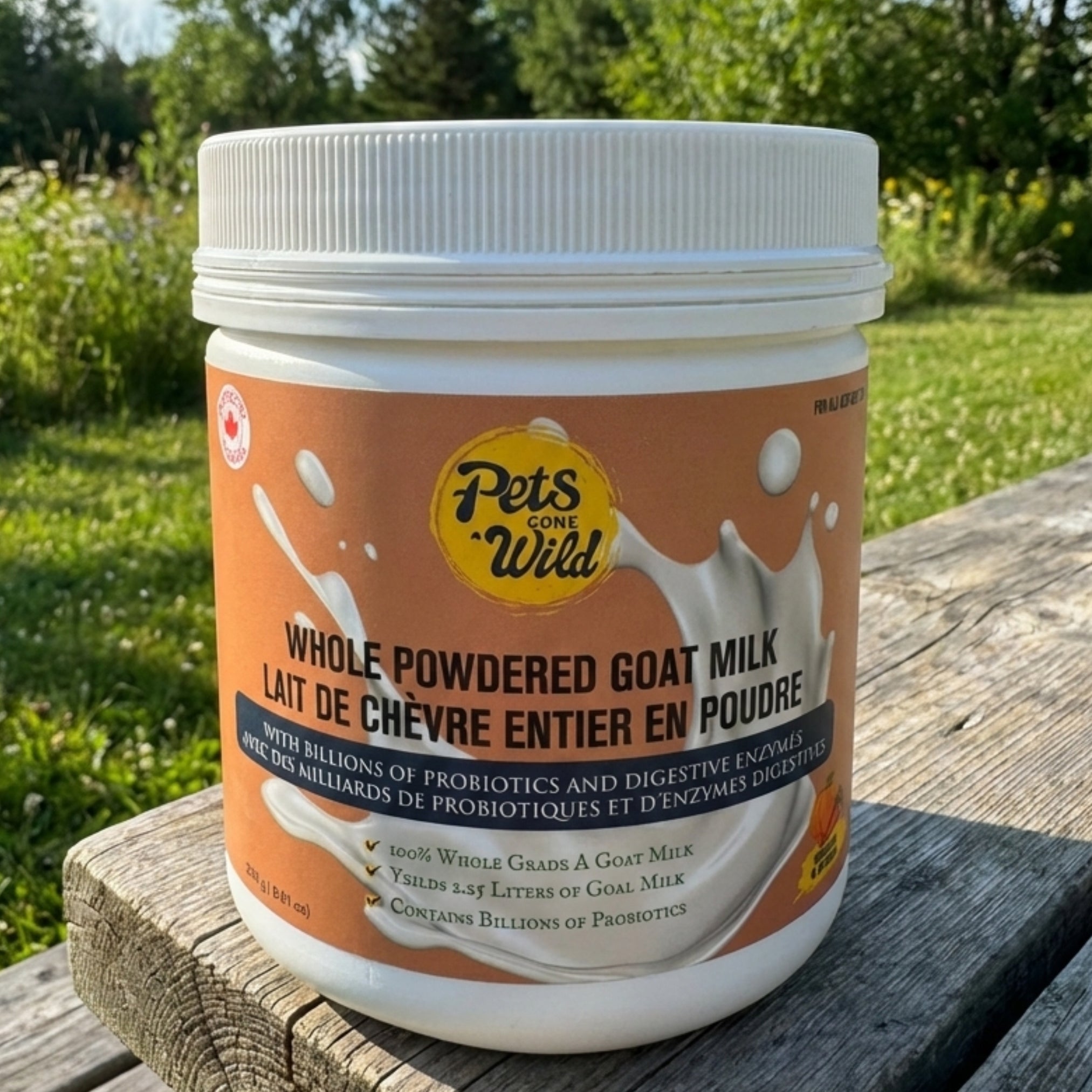 Goat Milk with Pumpkin Wellness Mix