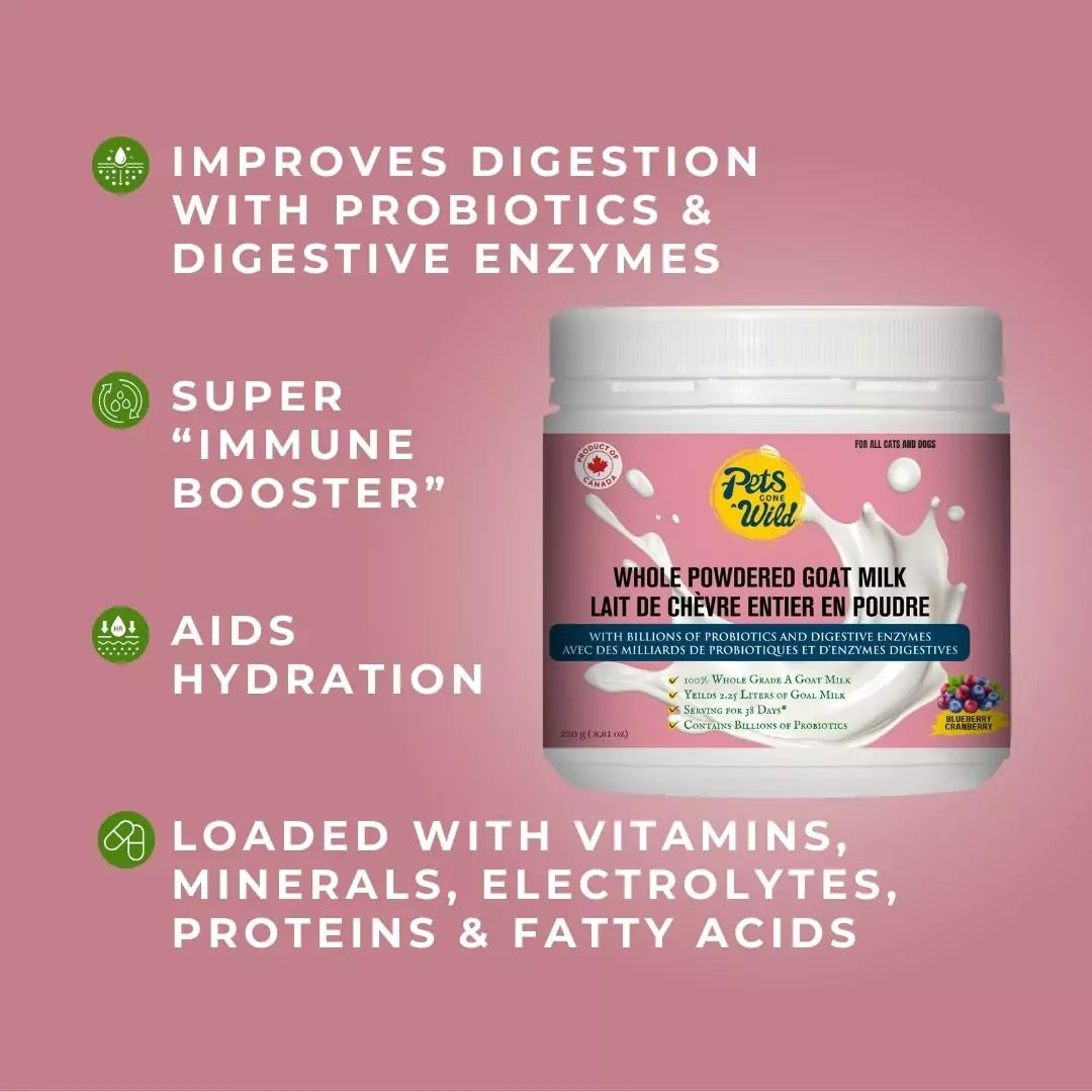 Goat Milk with Cranberry Vitality Blend