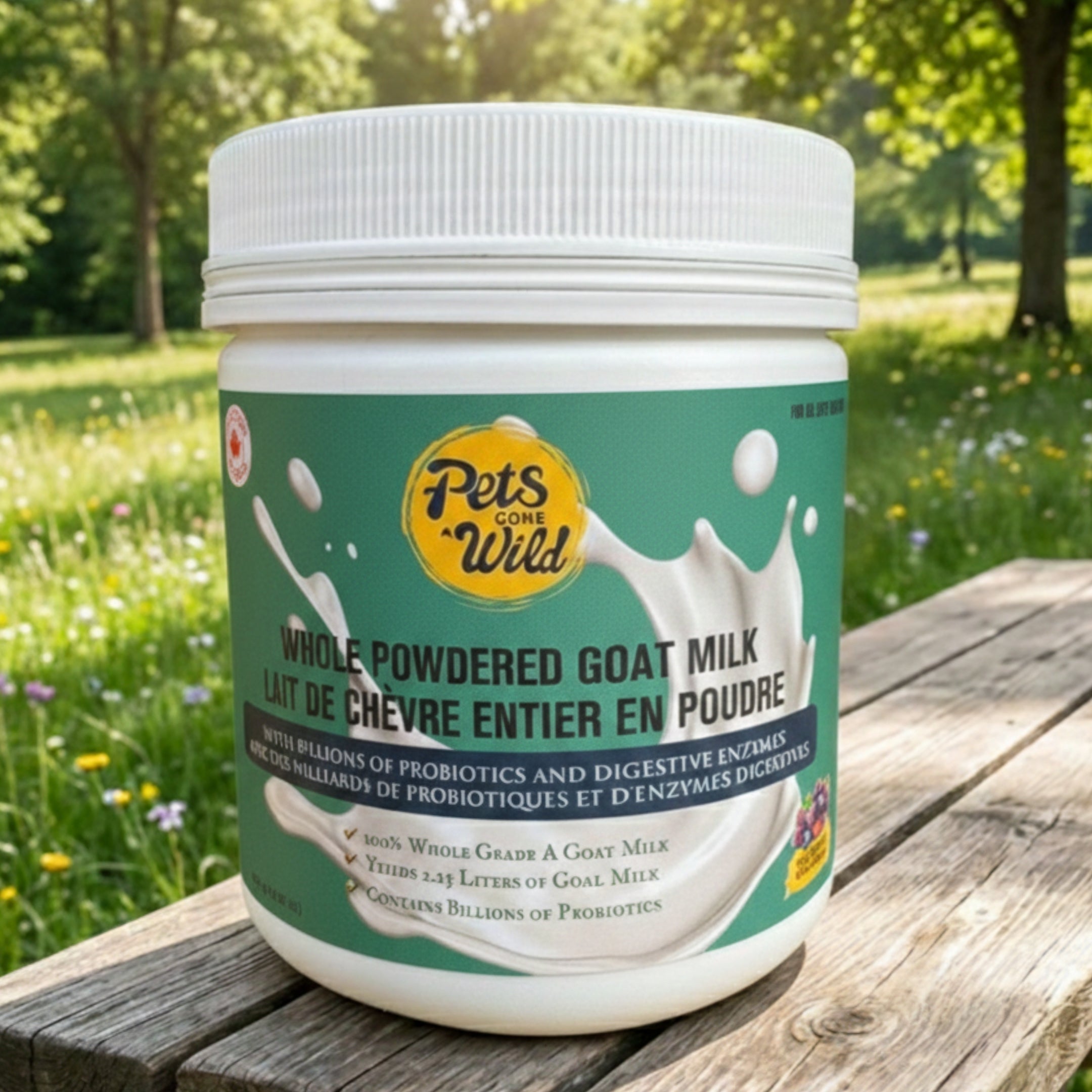 Goat Milk with Spirulina Superfood Boost