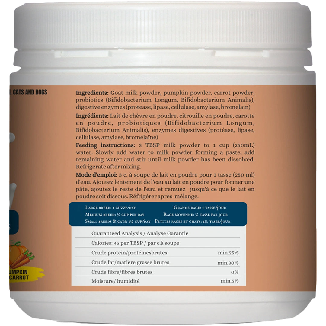 Goat Milk with Pumpkin Wellness Mix