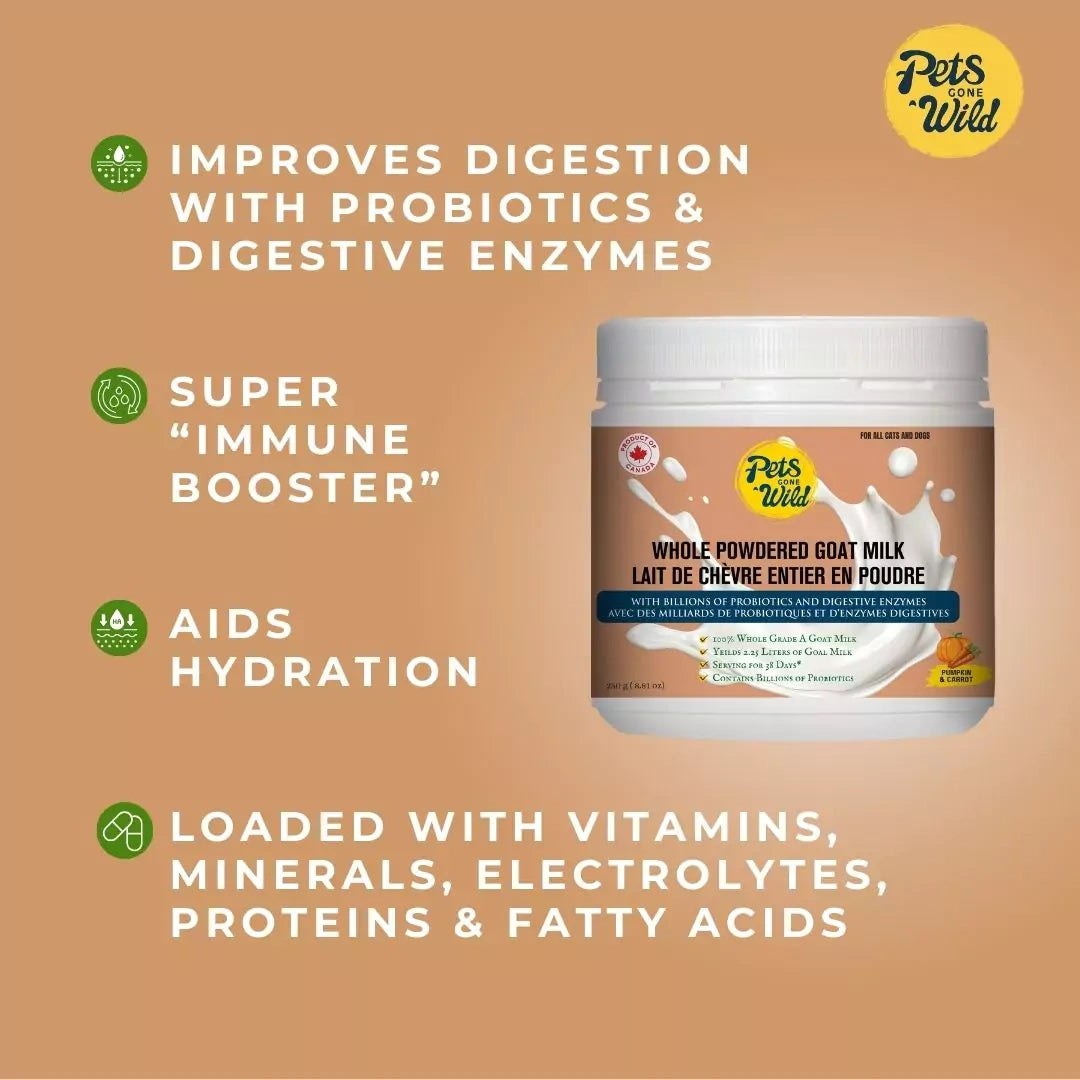 Goat Milk with Pumpkin Wellness Mix