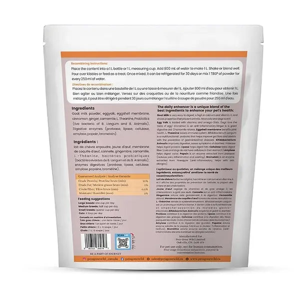 Instant Goat’s Milk with Probiotics & Enzymes