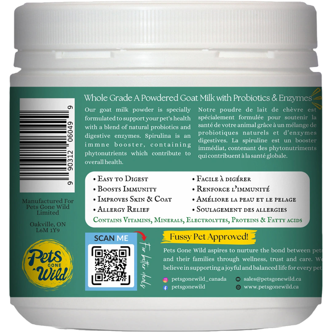 Goat Milk with Spirulina Superfood Boost