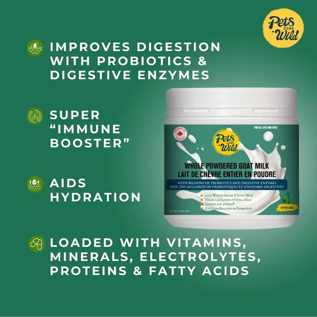 Goat Milk with Spirulina Superfood Boost