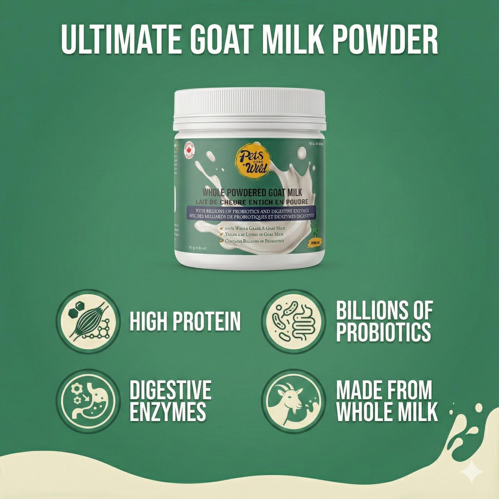 Goat Milk with Spirulina Superfood Boost