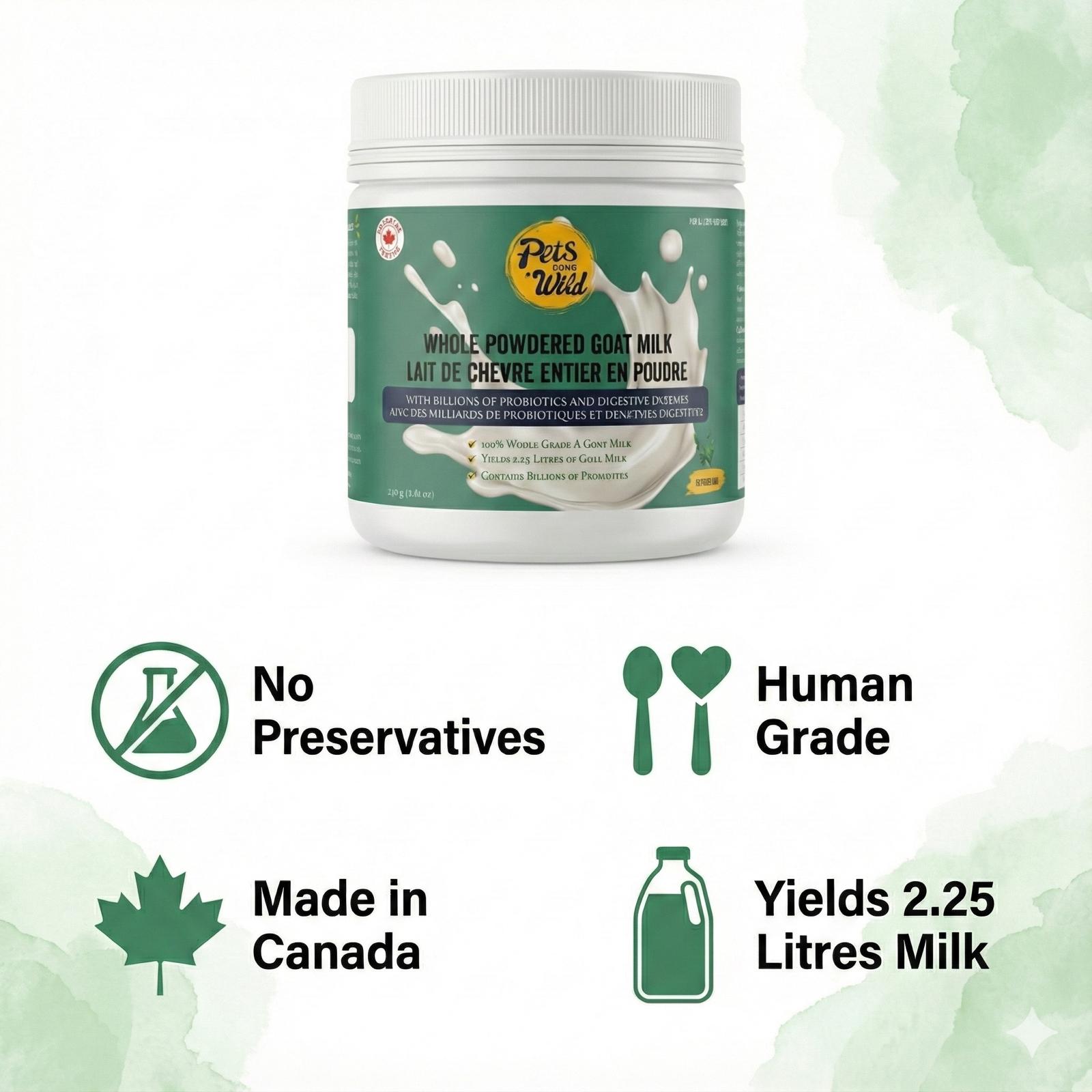 Goat Milk with Spirulina Superfood Boost